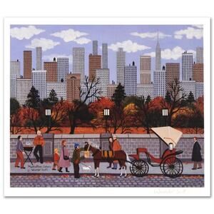 Jane Wooster Scott "Manhattan Colors" Lithograph — limited edition, COA